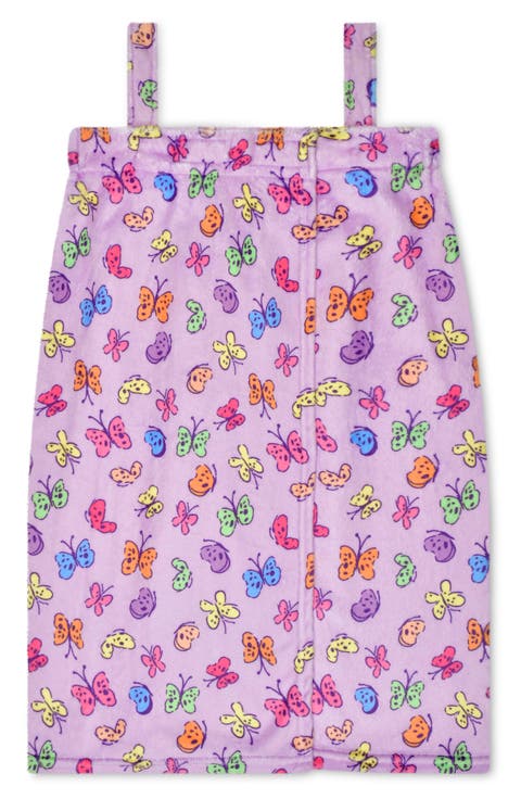 Kids' Bright Butterflies Spa Wrap (Big Kid)
