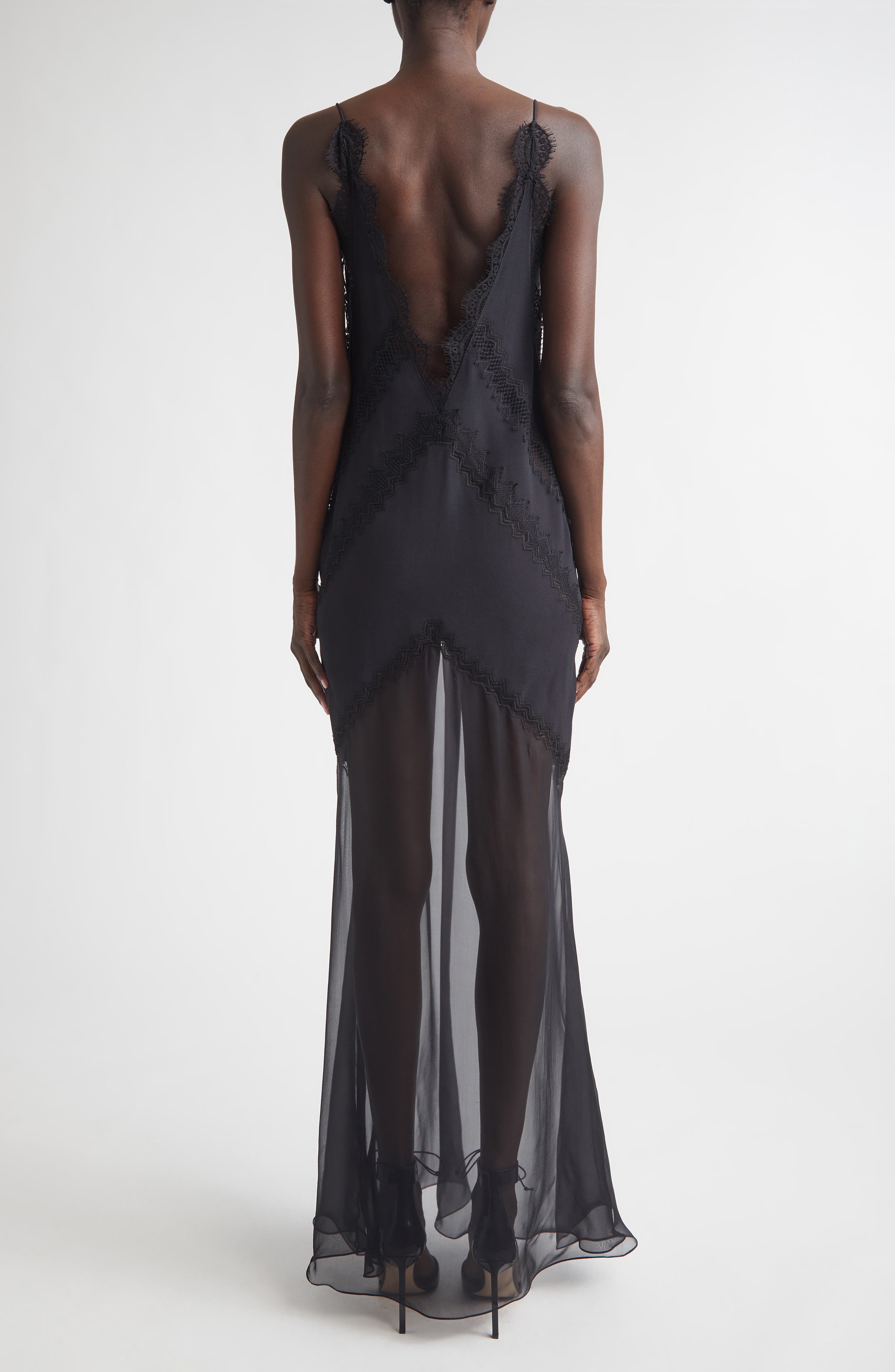 Enverse Satin Lace Slipdress - image 2