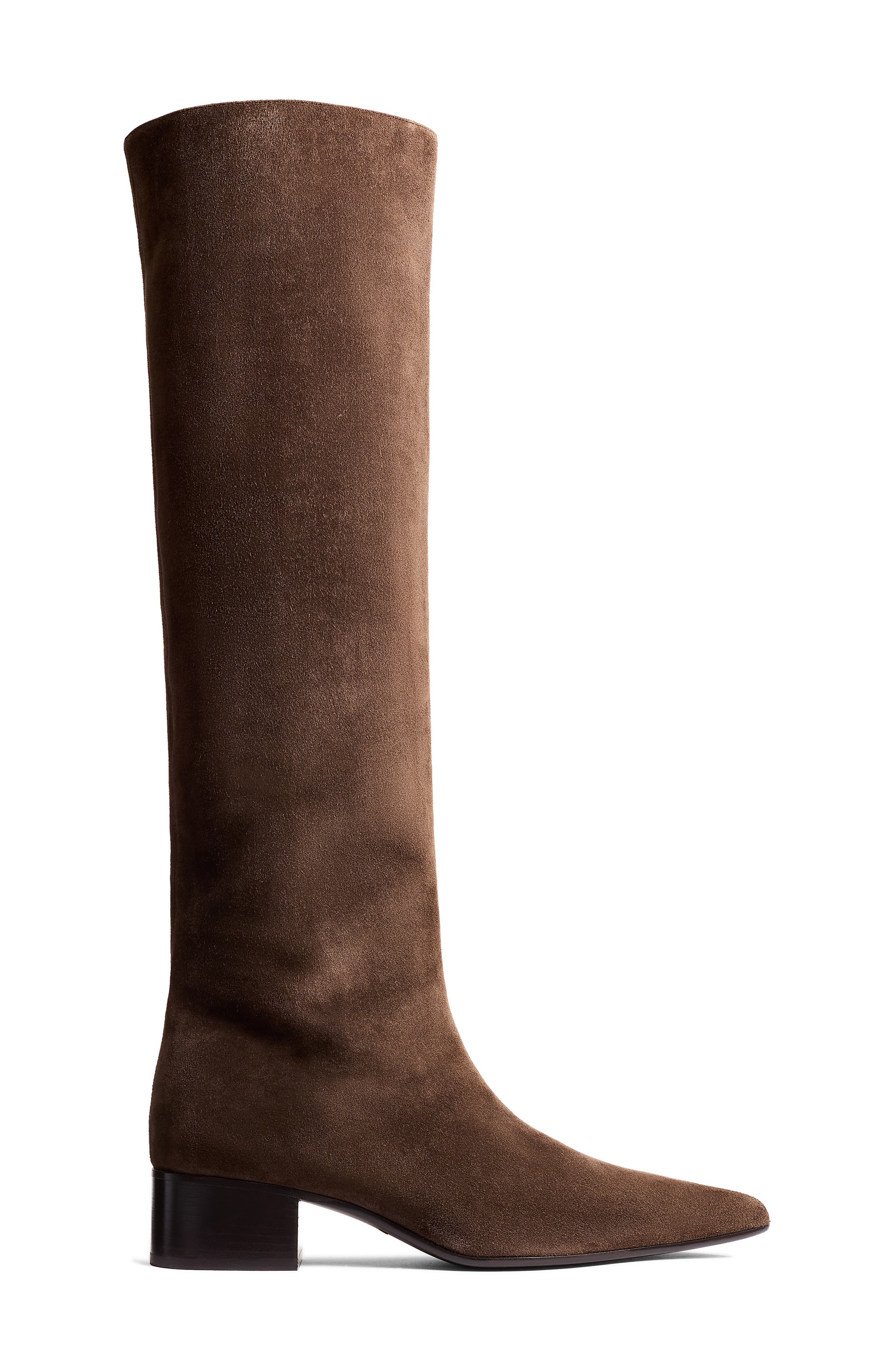 Khaite Andee Pointed Toe Knee High Boot, Alternate, color, 