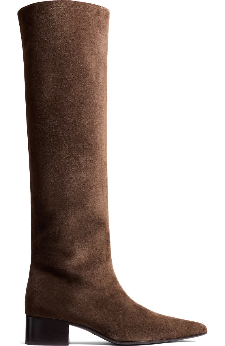 Khaite Andee Pointed Toe Knee High Boot, Alternate, color,