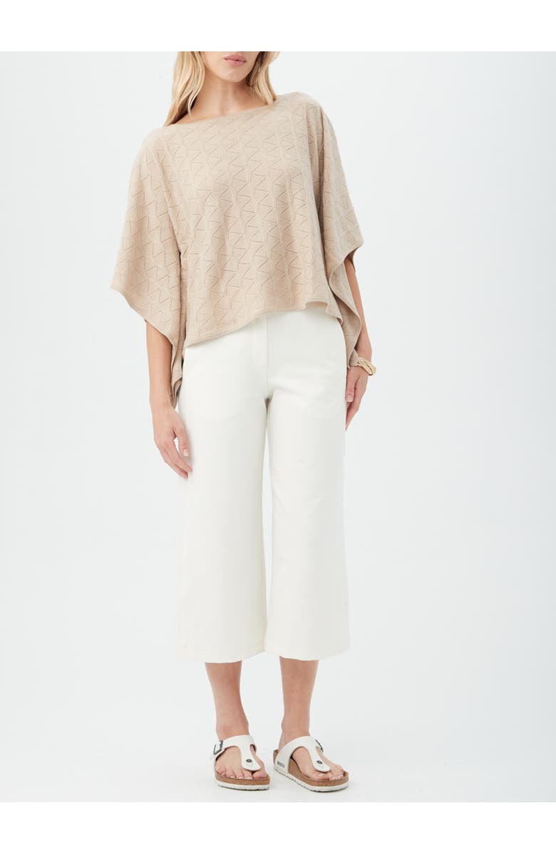 Trina Turk Chic Wrap 2 Sweater, Alternate, color, Chai