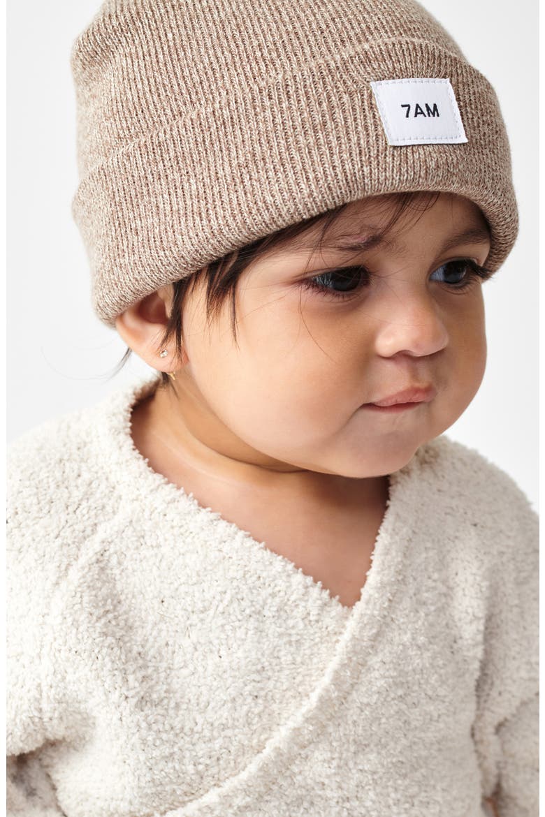 Kids' Heather Beanie, Alternate, color, ASH OAK