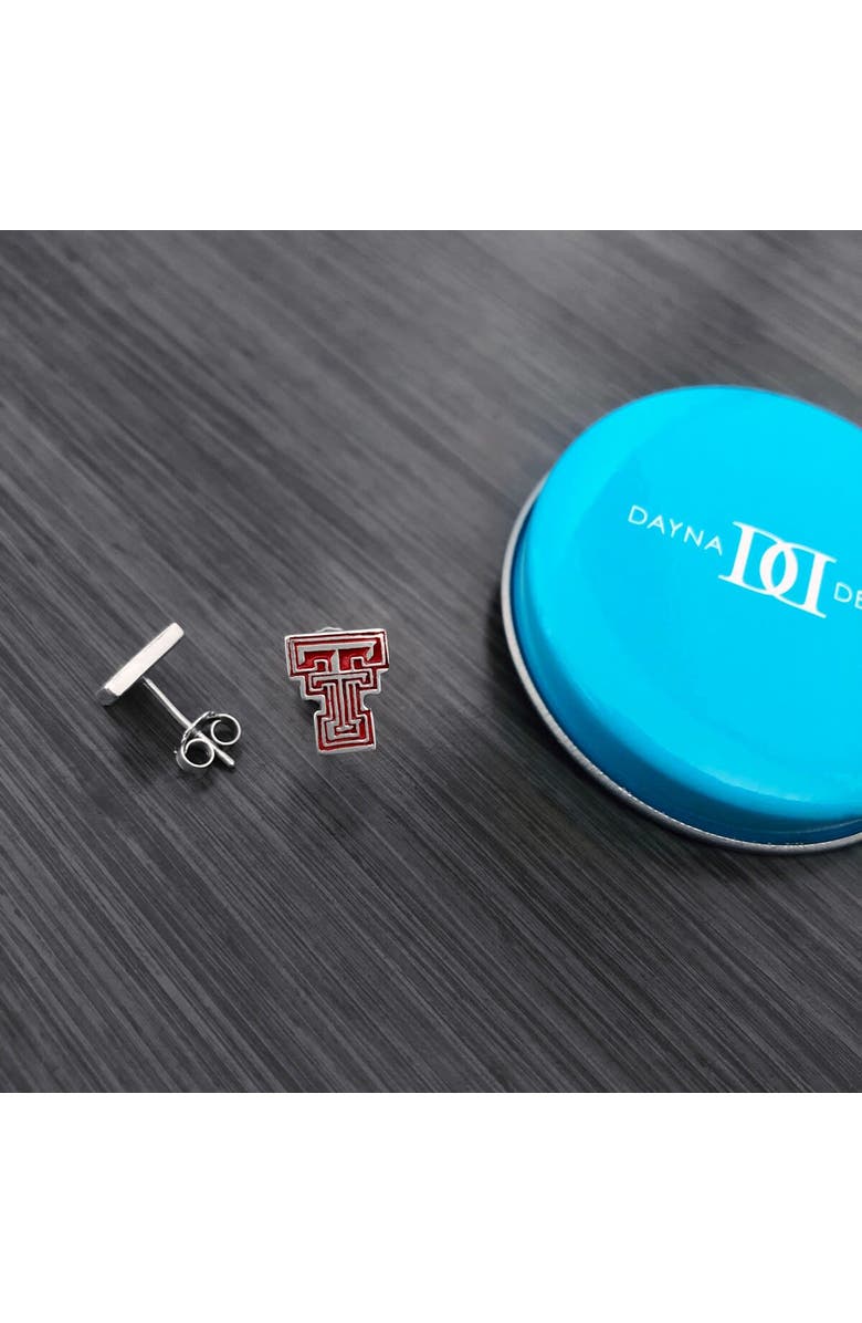 DAYNA DESIGNS Women's Dayna Designs Texas Tech Red Raiders Enamel Post Earrings, Alternate, color, 