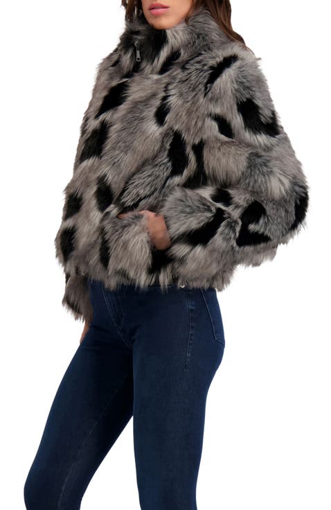 Fur-Free Fox (Faux Fur) Jacket, Stand Collar