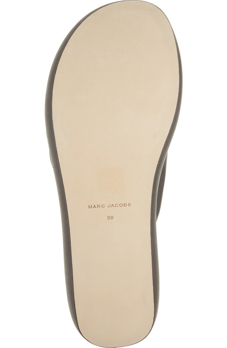 Marc Jacobs The Pop J Marc Platform Wedge Slide Sandal, Alternate, color, Black