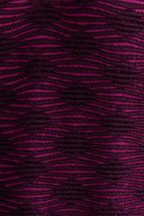 Sskein Amelie Polo In Fuchsia Aubergine