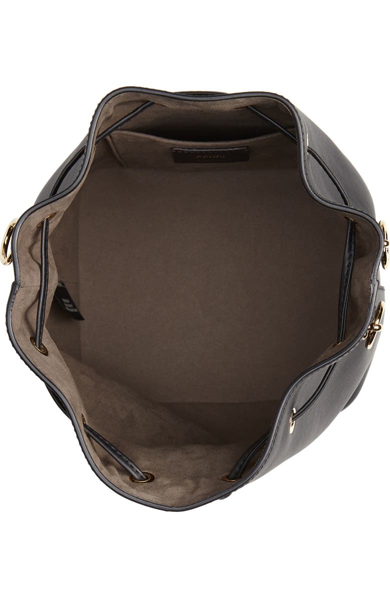 Fendi Mon Tresor Logo Bucket Bag, Alternate, color,