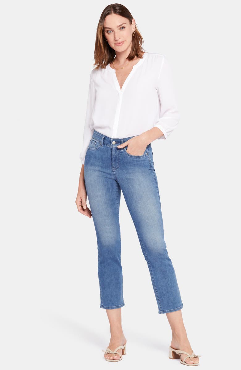 NYDJ Marilyn Ankle Straight Leg Jeans, Alternate, color, Stargazer