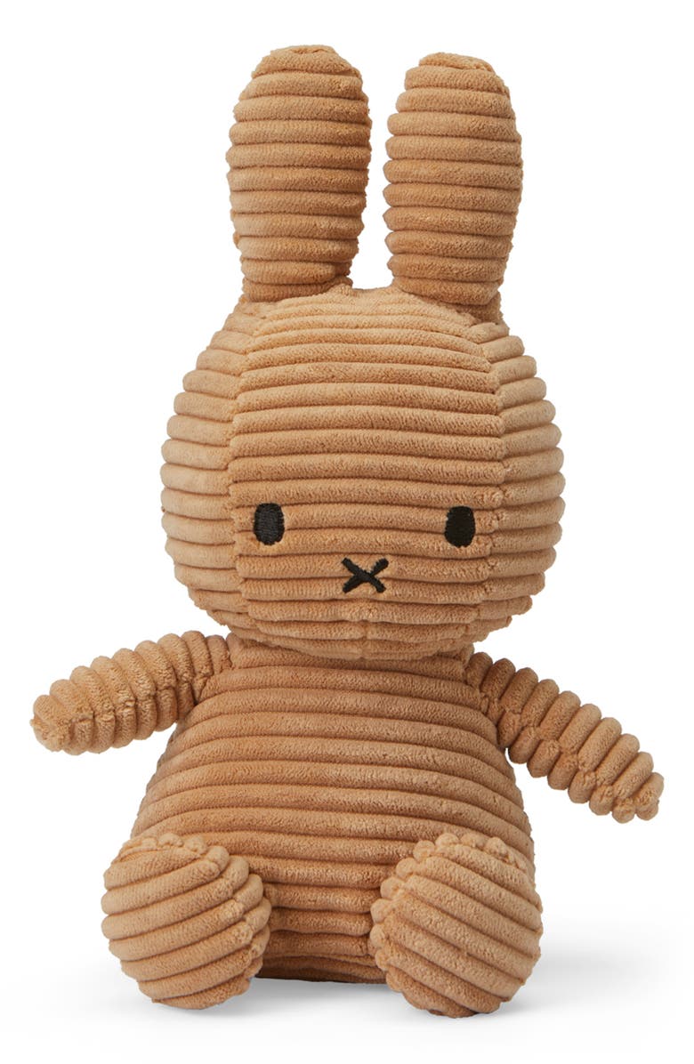 Bon Ton Toys x Miffy Corduroy Stuffed Animal, Main, color, Beige