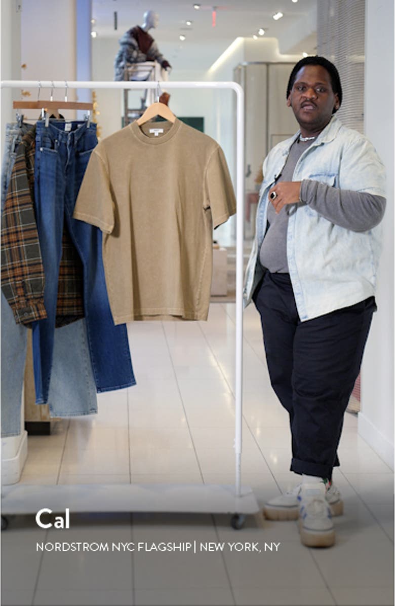 Asha Oversize Mock Neck T-Shirt, sales video thumbnail