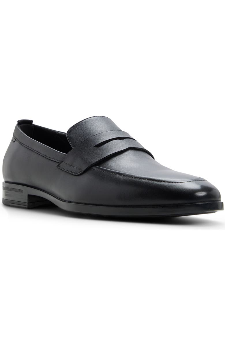 Ted Baker Carlton Penny Loafer, Main, color, Black