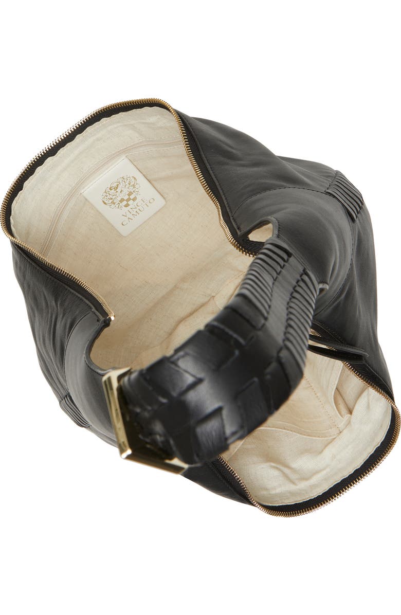 Vince Camuto Clarq Leather Shoulder Bag, Alternate, color,