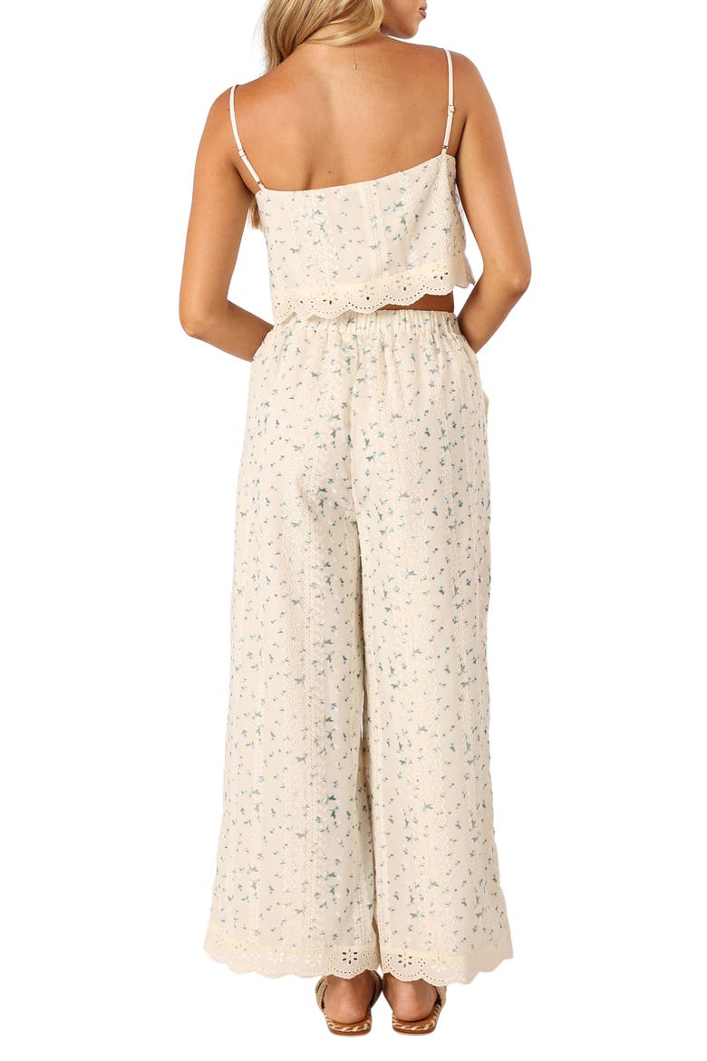 Alison Floral Camisole & Pants Set, Alternate, color, BLUE FLORAL