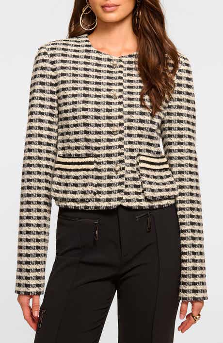Thomas Metallic Check Jacket
