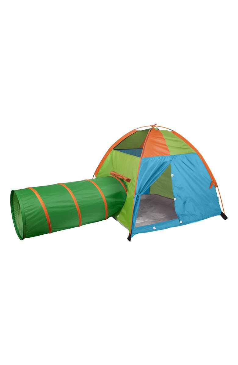 Pacific Play Tents Hide Me Play Tent with Tunnel, Alternate, color, Multi