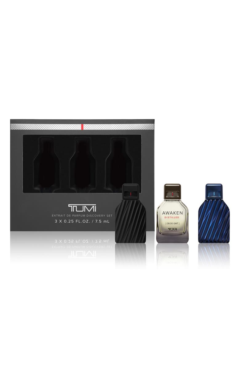 TUMI Deluxe Mini Coffret Set $75 Value, Main, color, 
