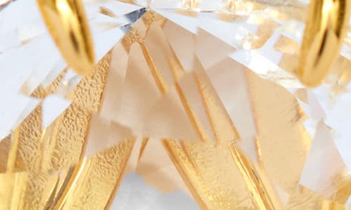 Kleinfeld Crystal Ring Drop Hoop Earrings