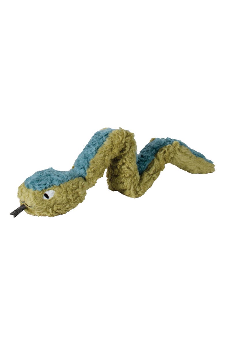 Fringe Studio Don't Get Wrapped Up Dog Toy, Main, color, Multi Blue