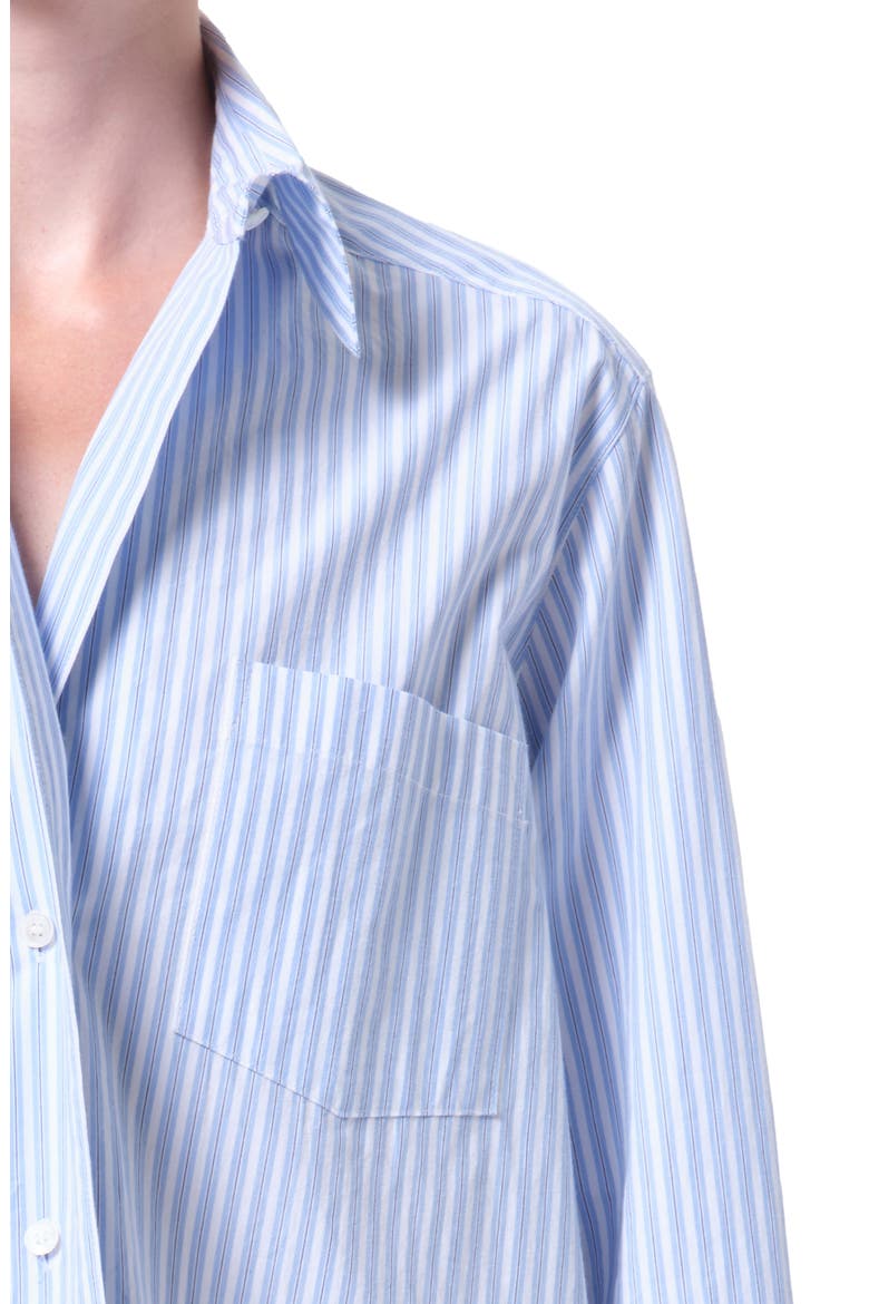 Aris Stripe Button-Up Shirt, Alternate, color, BANKS STRIPE BLUE
