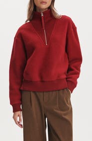 Varley Jaylin High Pile Fleece Half-Zip Pullover
