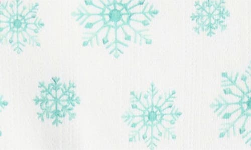 Pj Salvage Snowflake Wishes Brushed Pointelle Pajamas In Multi
