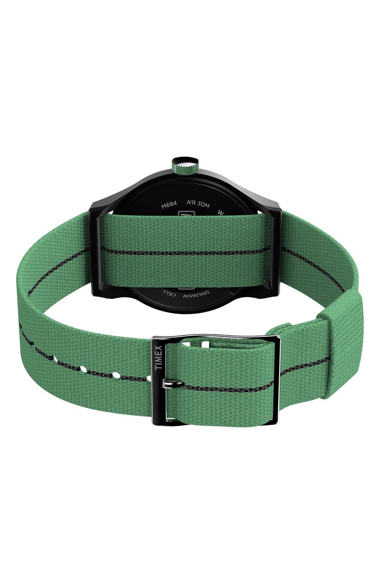 Timex<sup>®</sup> x Monopoly MK1 Resin Webbing Strap Watch, 36mm, Alternate, color, White