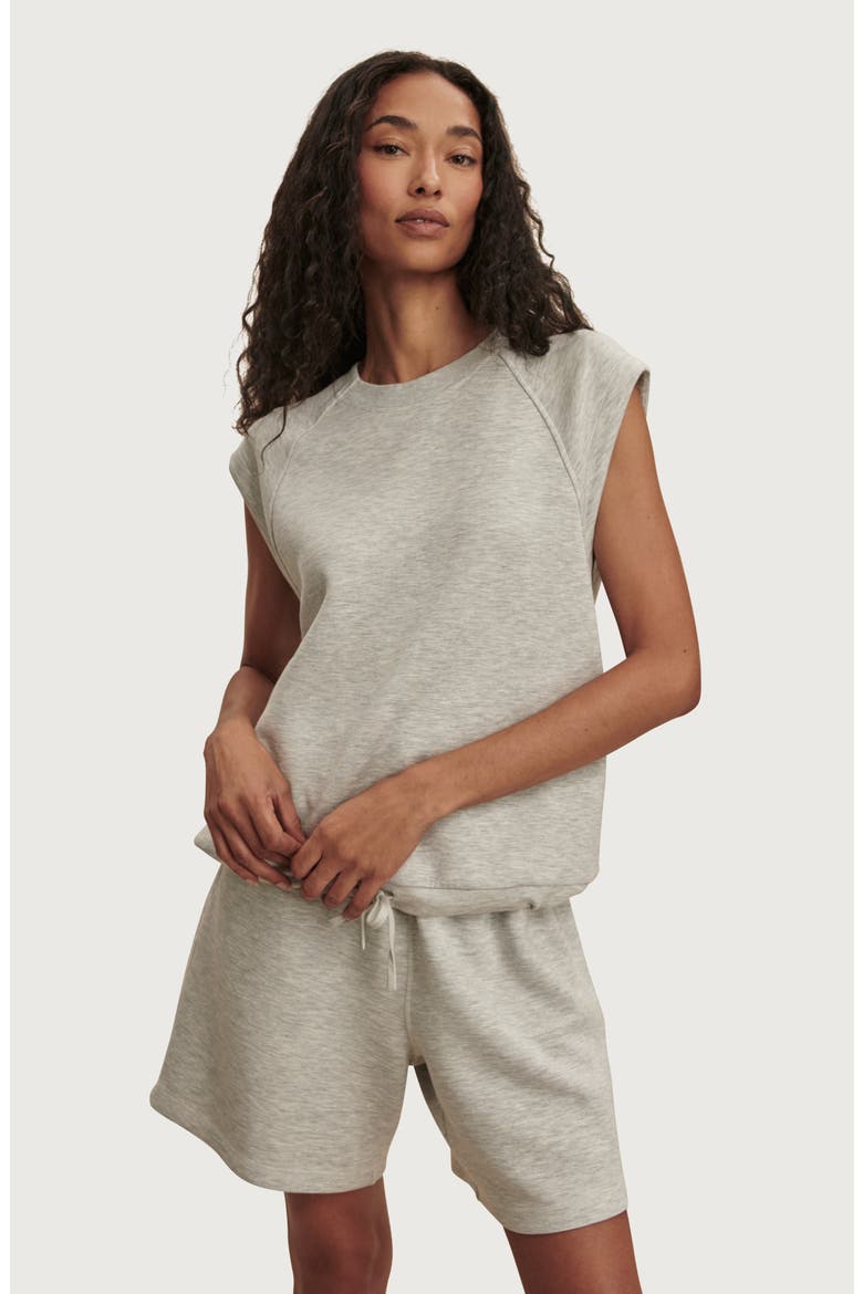 Salome Raglan T-Shirt, Alternate, color, LIGHT GREY MARL