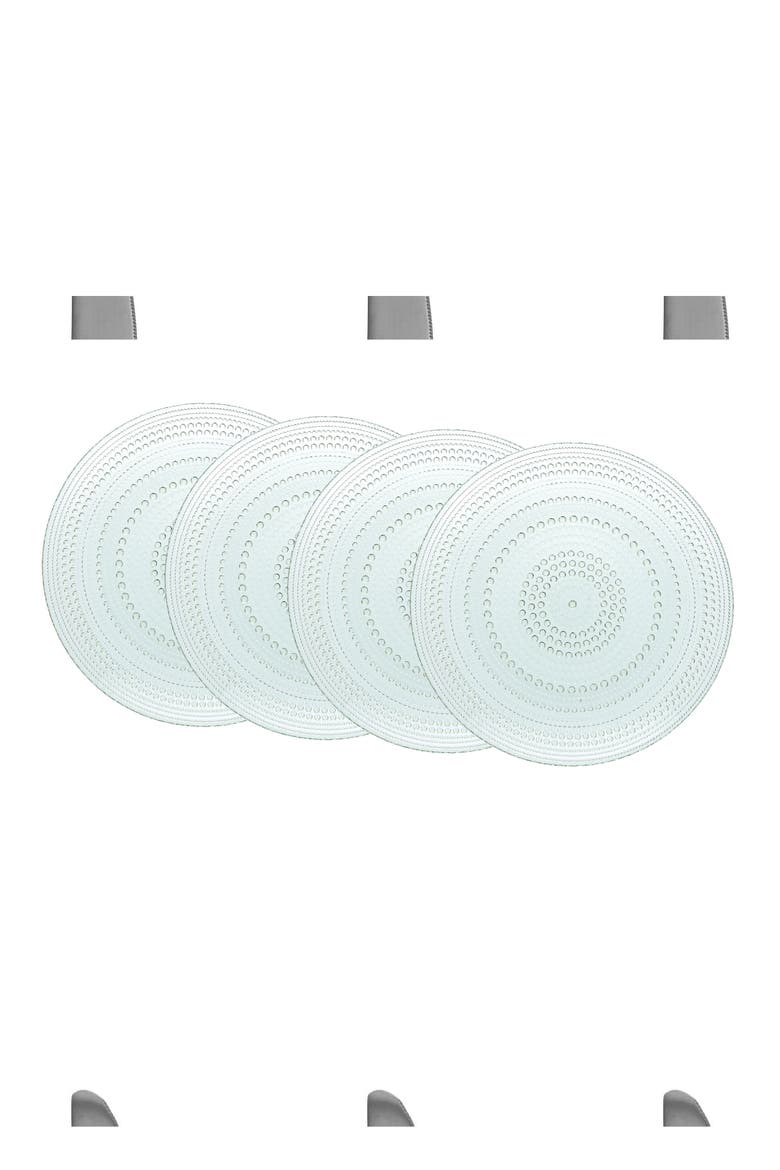 Jupiter Set of 4 Dinner Plates, Alternate, color, SAGE
