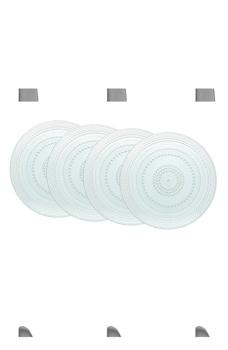 Fortessa Jupiter Set of 4 Dinner Plates, Alternate, color, Sage