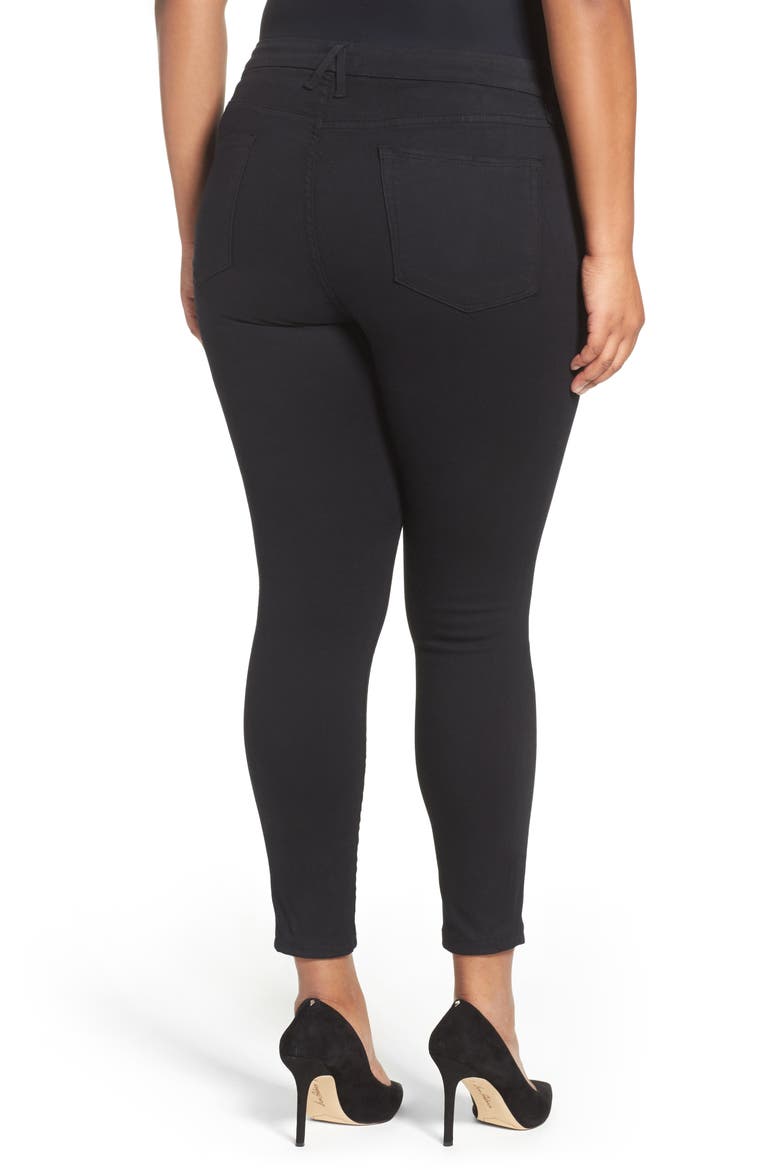 Good Legs High Rise Skinny Jeans, Alternate, color, BLACK