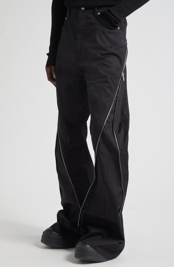 Rick Owens Bolan Banana Zip Raw Hem Jeans | Nordstrom