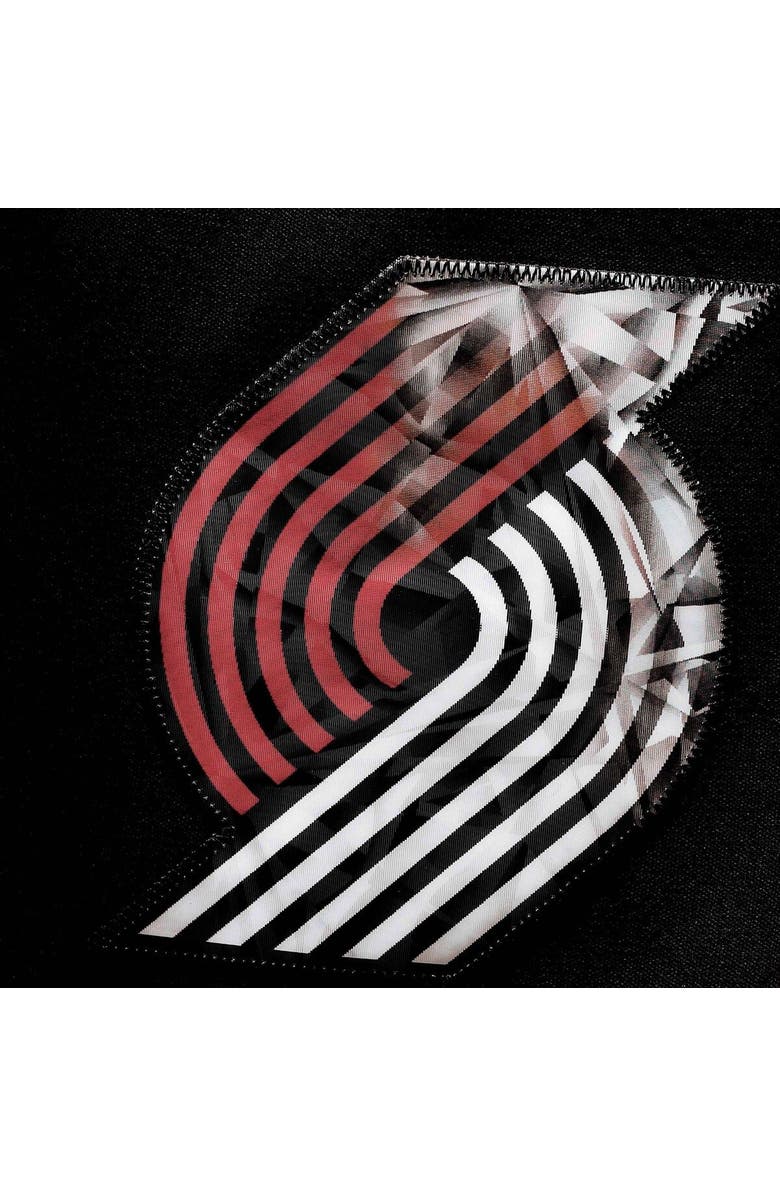 Mitchell & Ness Men's Mitchell & Ness Black Portland Trail Blazers Hardwood Classics 75th Anniversary Swingman Shorts, Alternate, color, Black