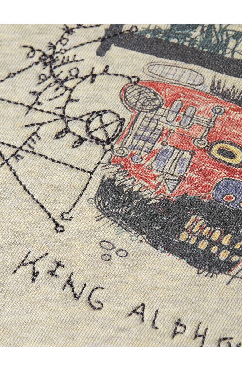 Scotch 
Soda Basquiat Artwork Graphic Hoodie, Alternate, color, Oatmeal