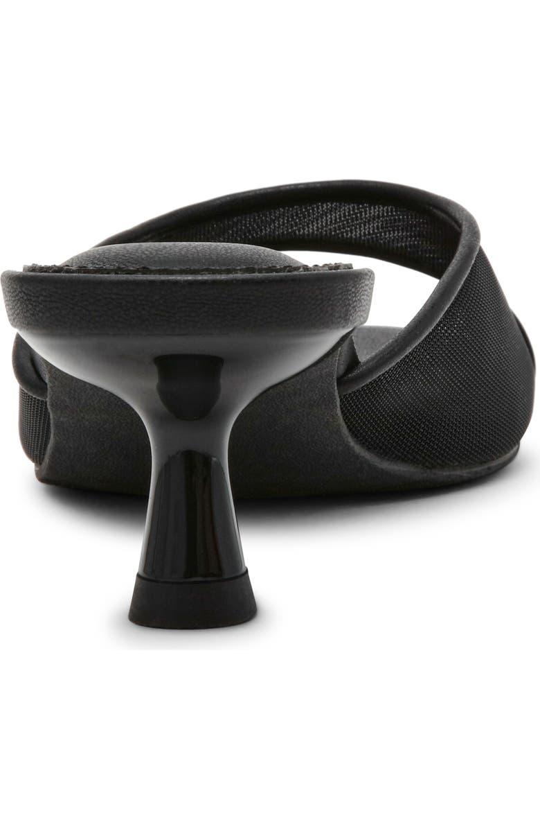 DV by Dolce Vita Dorthey Mesh Kitten Heel Sandal, Alternate, color, Black