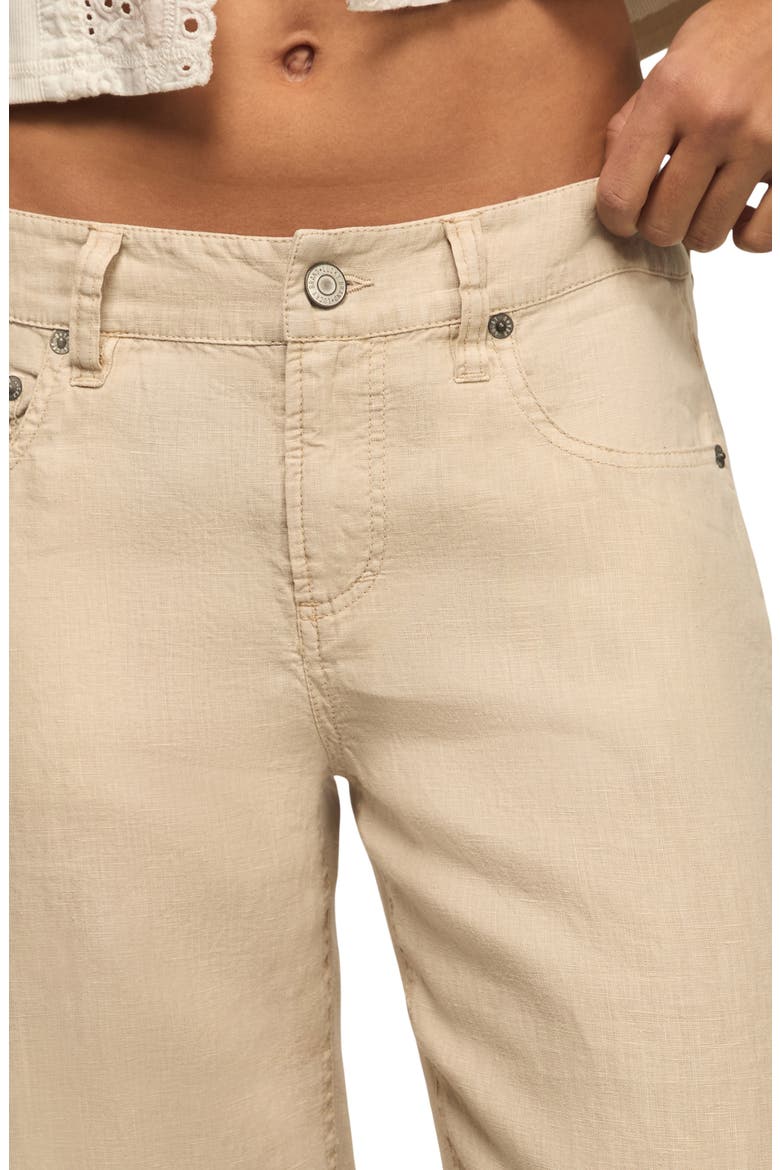 Baggy Wide Leg Linen Pants, Alternate, color, MOONSTRUCK