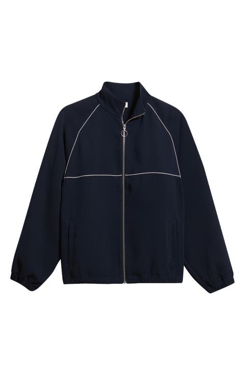 Piped Track Jacket
