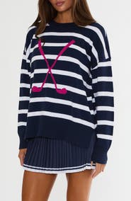 Beach Riot Callie Stripe Sweater