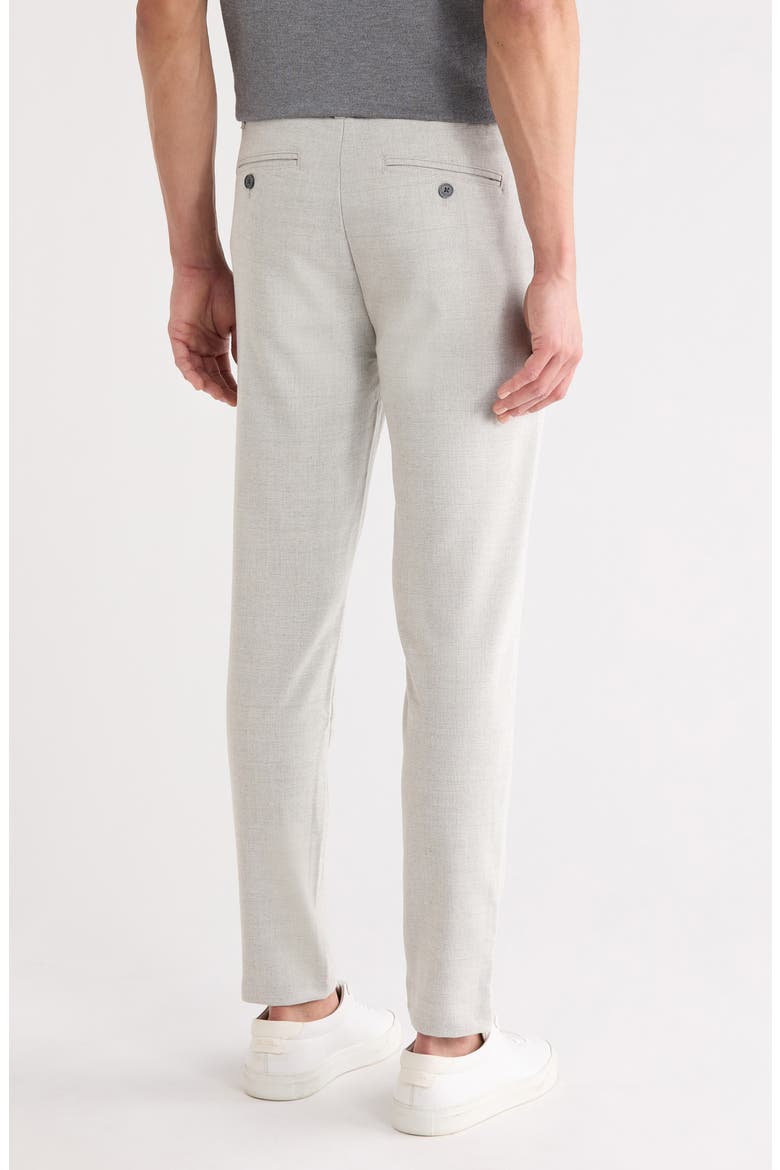 Herringbone Textured Pants, Alternate, color, LIGHT GREY
