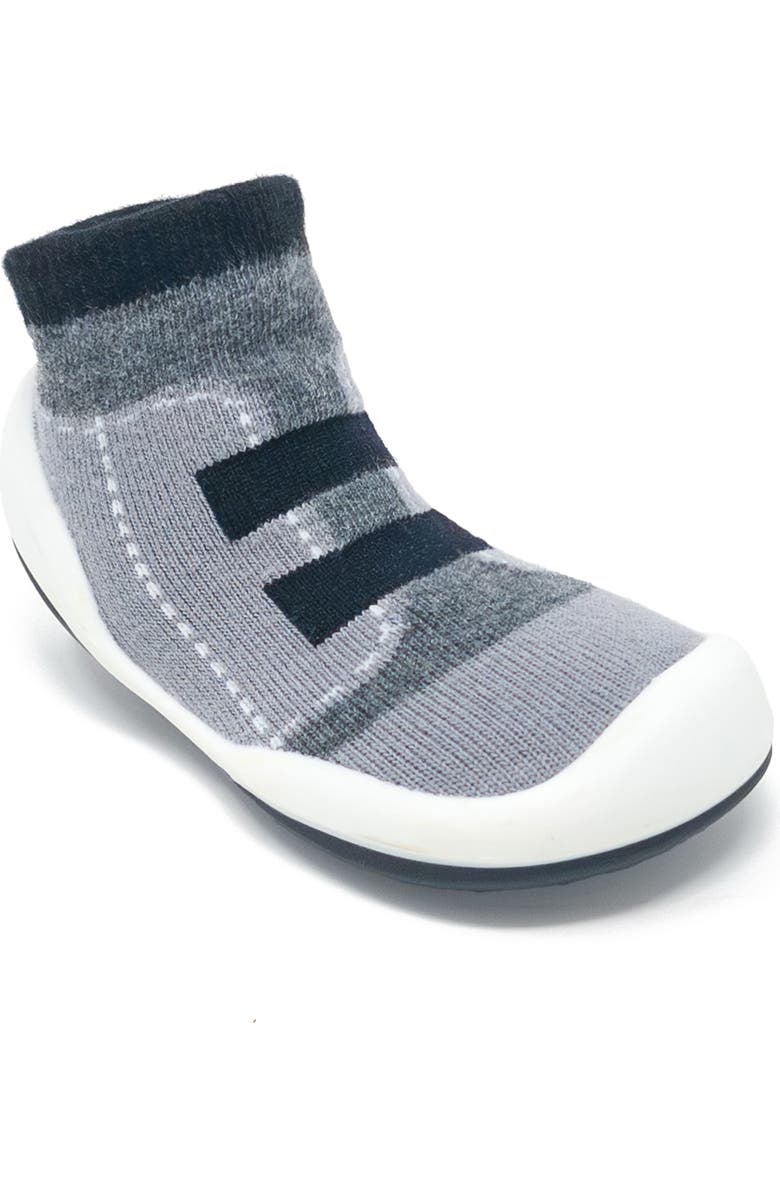 Komuello Toddler Sock Shoes Walker - Black, Alternate, color, Black