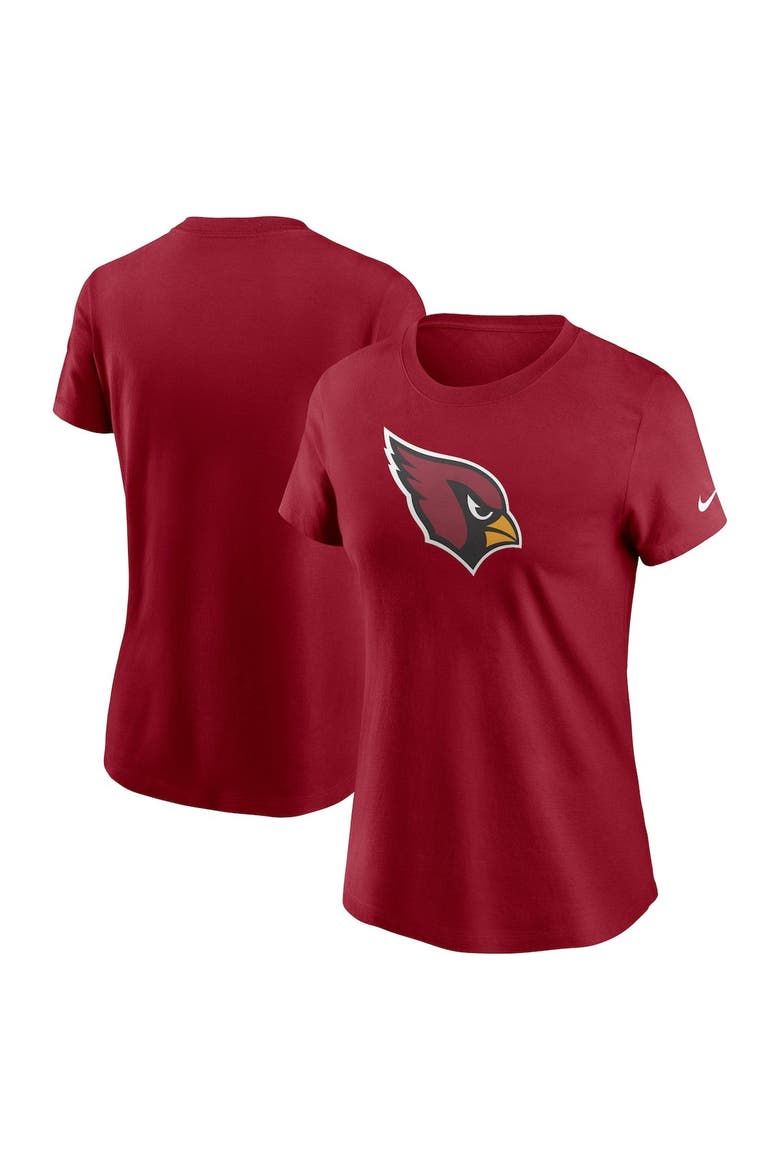 Women's Nike  Cardinal Arizona Cardinals Logo Essential T-Shirt, Main, color, Cardinal
