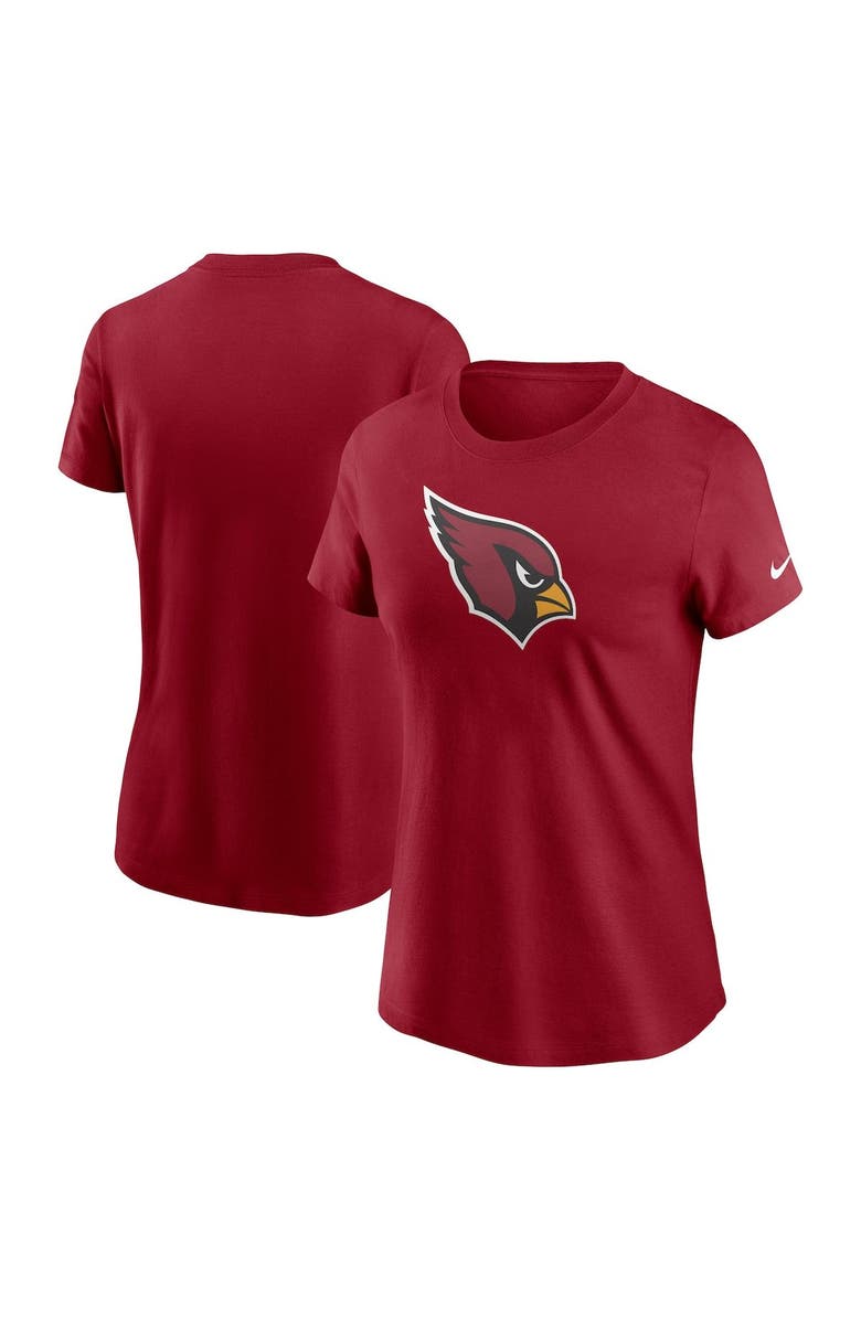 Nike Women's Nike  Cardinal Arizona Cardinals Logo Essential T-Shirt, Main, color, Cardinal