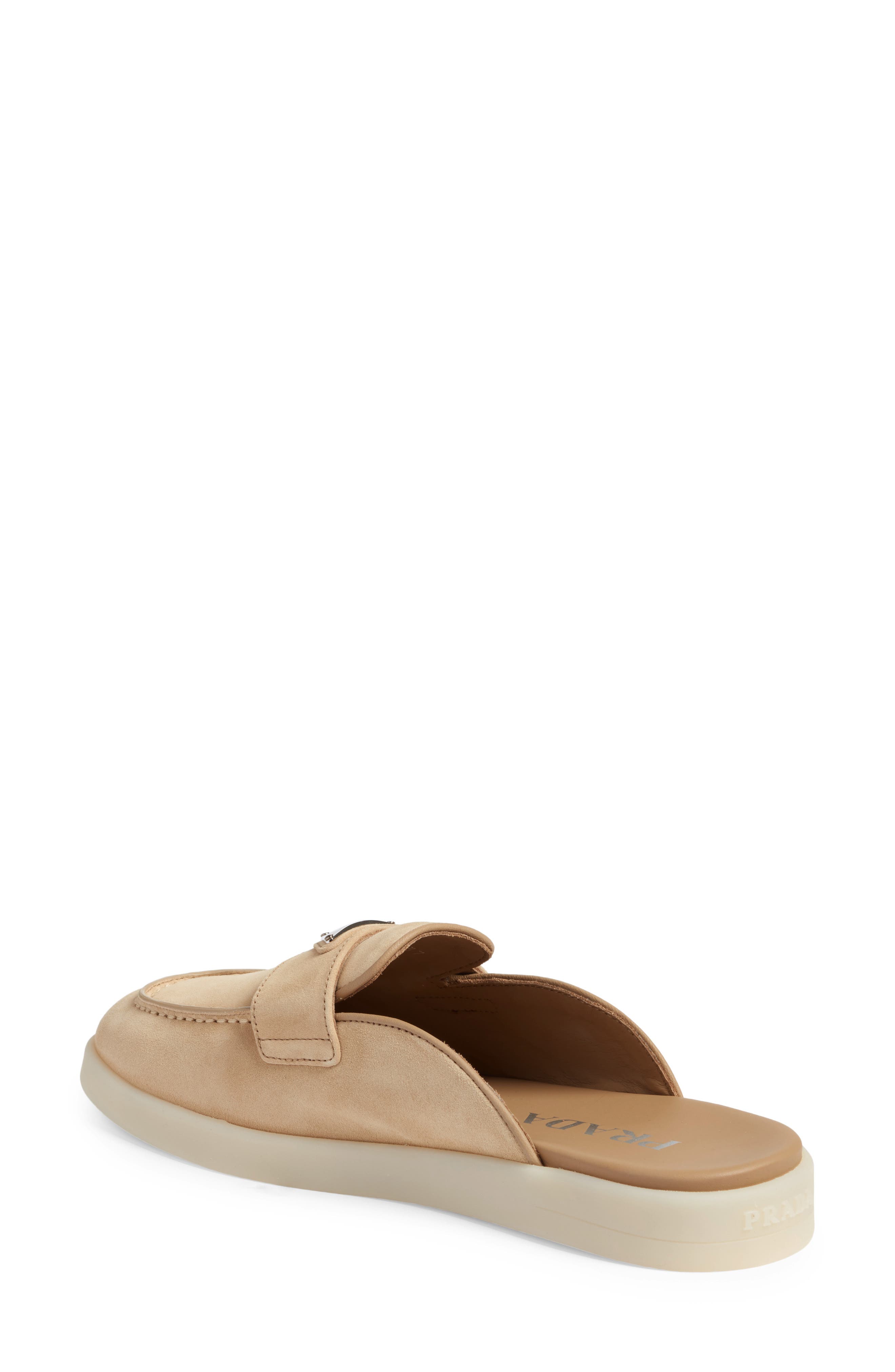 Prada Saint Tropez Loafer Mule, Alternate, color, 