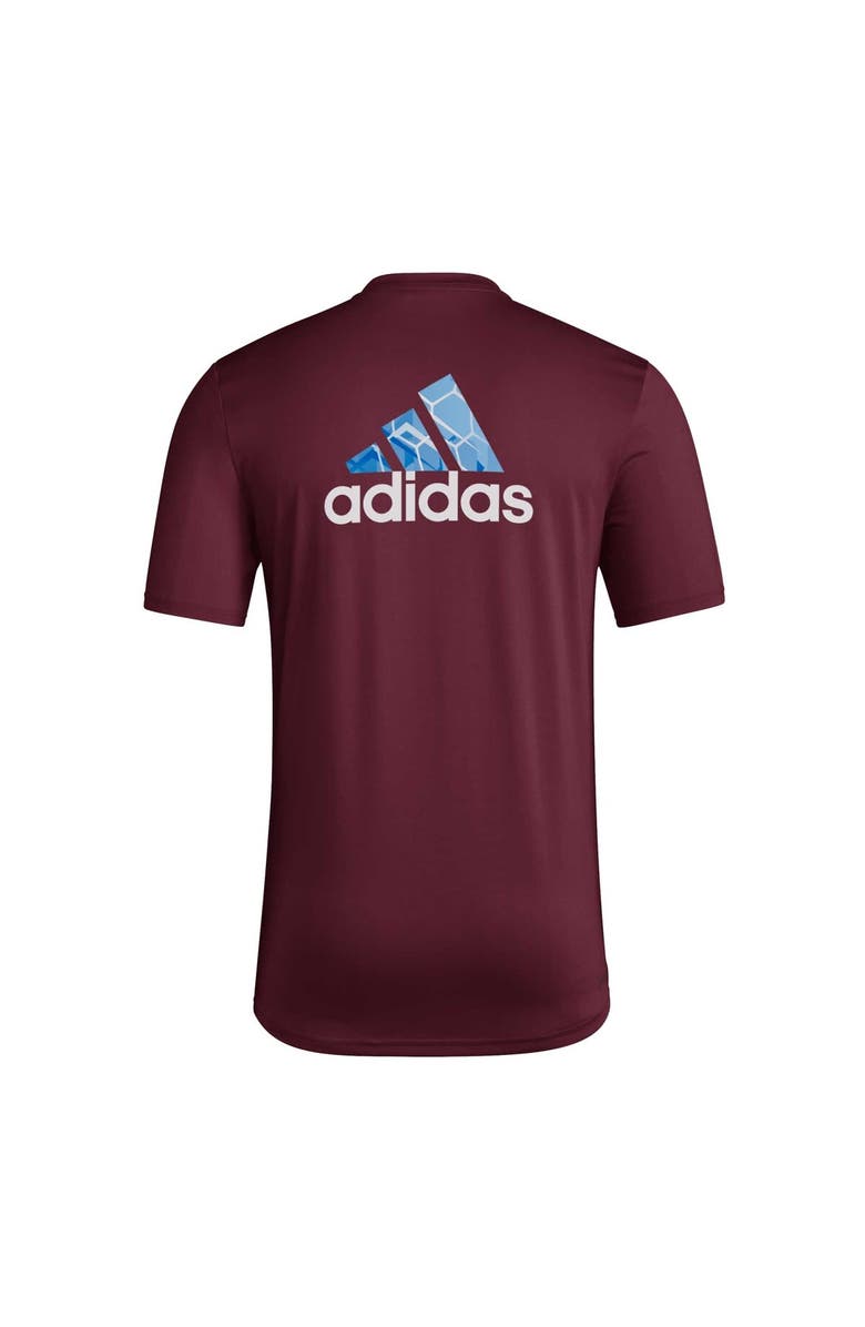 adidas Men's adidas Burgundy Colorado Rapids Local Pop AEROREADY T-Shirt, Alternate, color, 