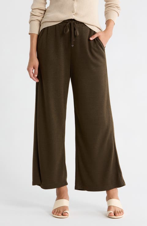 Crop Drawstring Pants