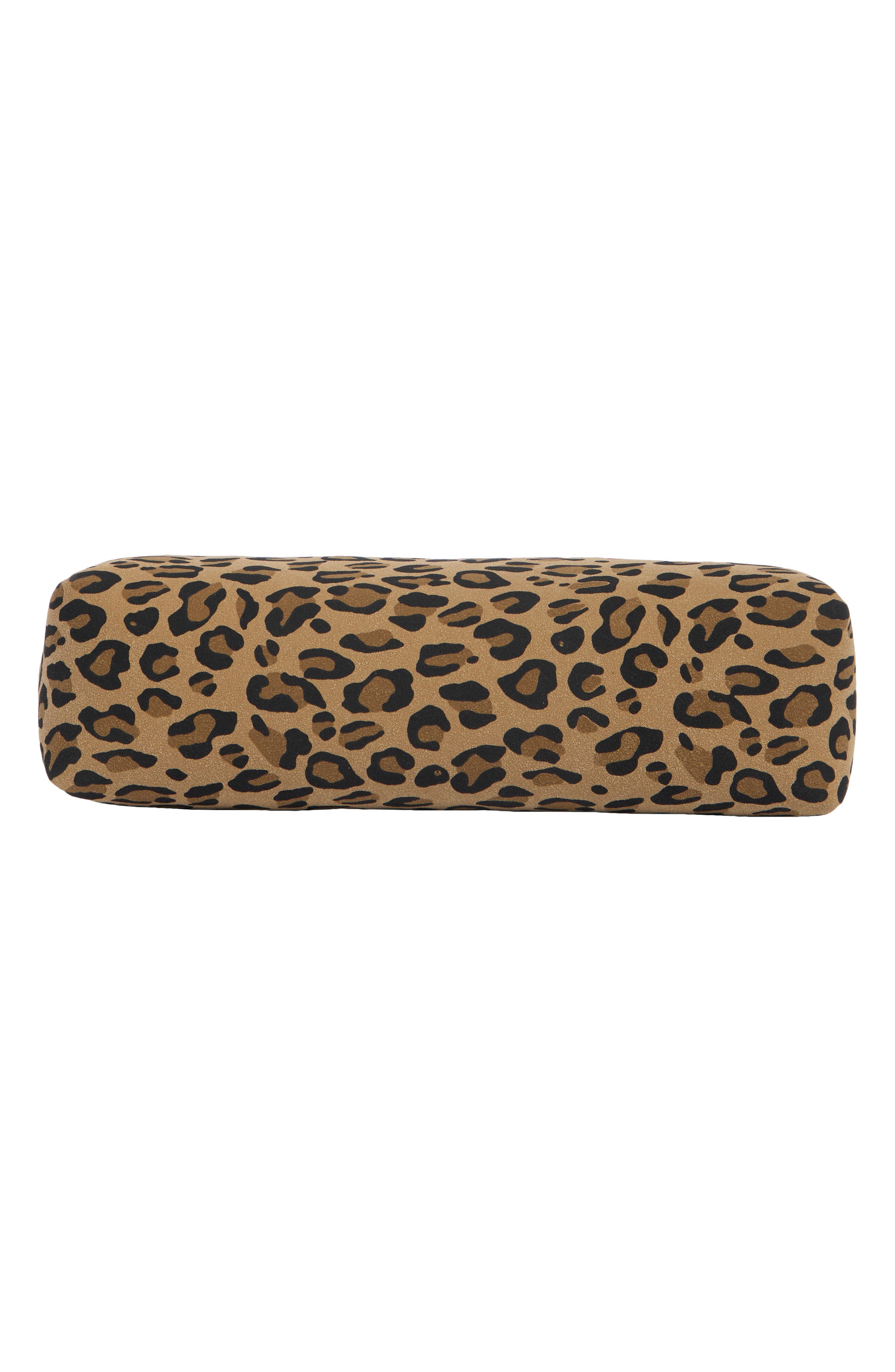 Leopard Print Barrel Shoulder Bag, Alternate, color, LEOPARD