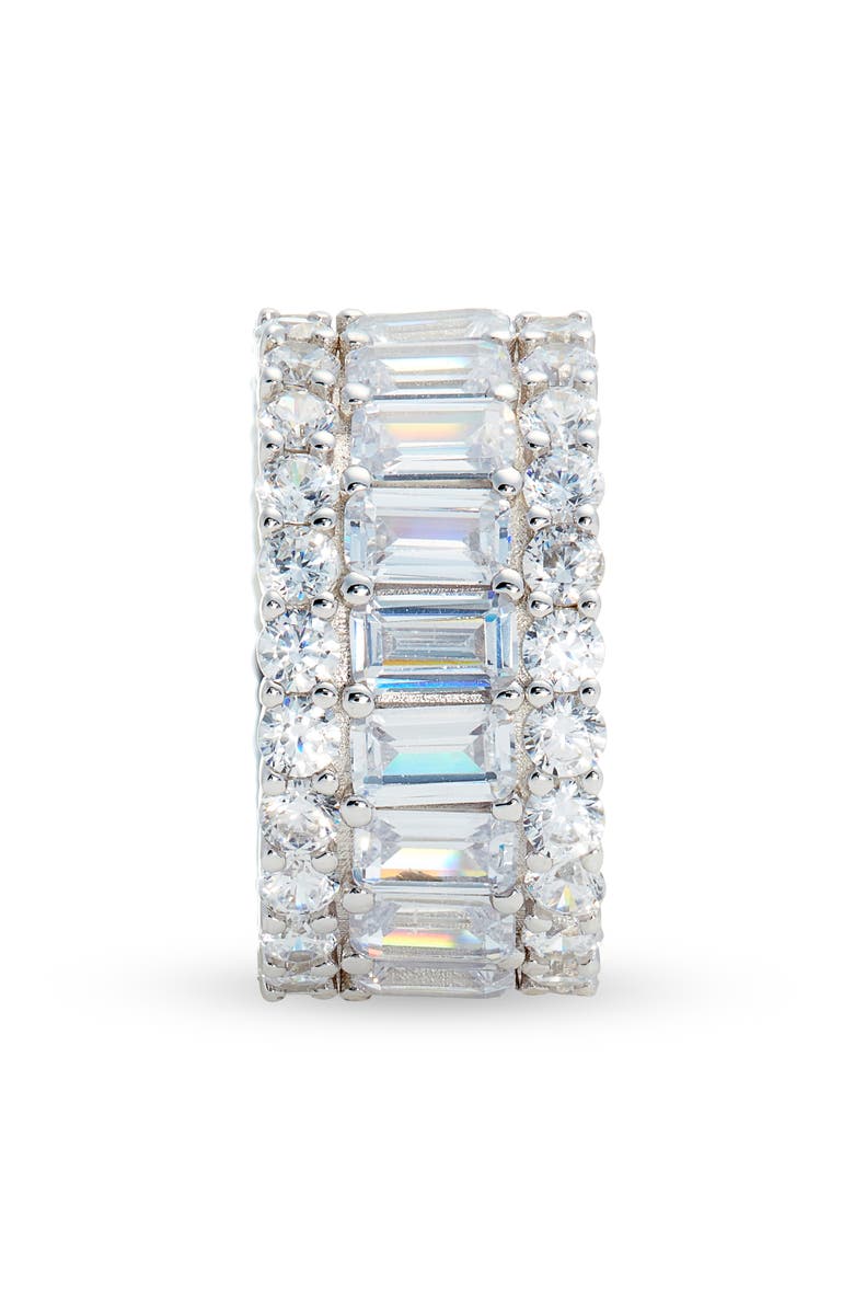 BY ADINA EDEN Adina's Jewels Wide Baguette Eternity Band, Alternate, color,