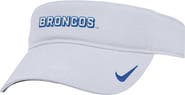 Nike Men's Nike White Boise State Broncos 2025 On-Field Ace Performance Adjustable Visor