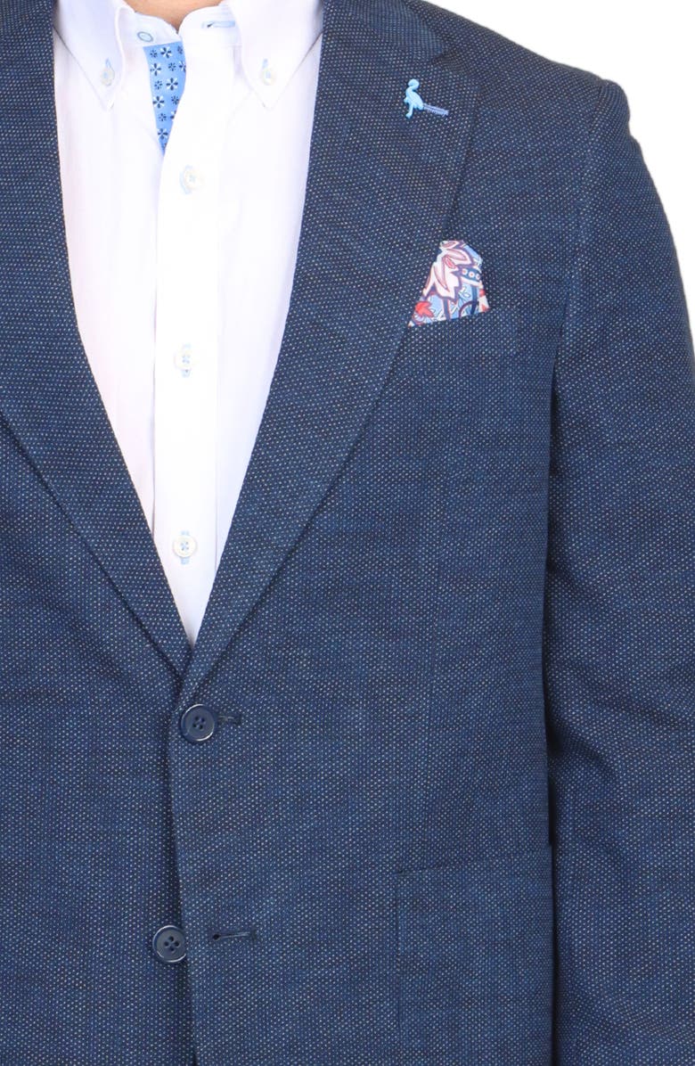 TailorByrd Pindot Sport Coat, Alternate, color, Navy