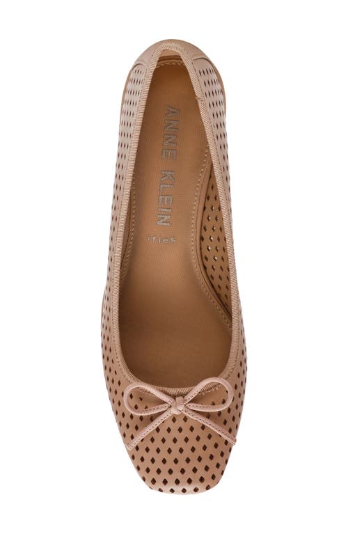 Anne Klein Winslett Wedge Pump In Brown
