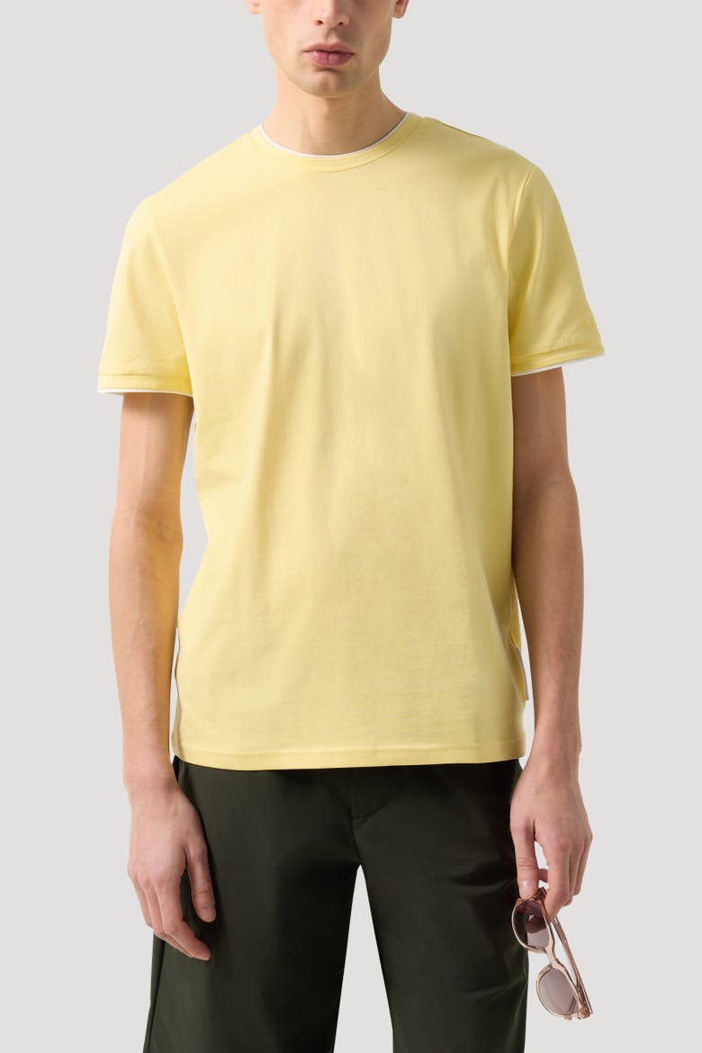 Layered T-Shirt Ryan, Alternate, color, Yellow